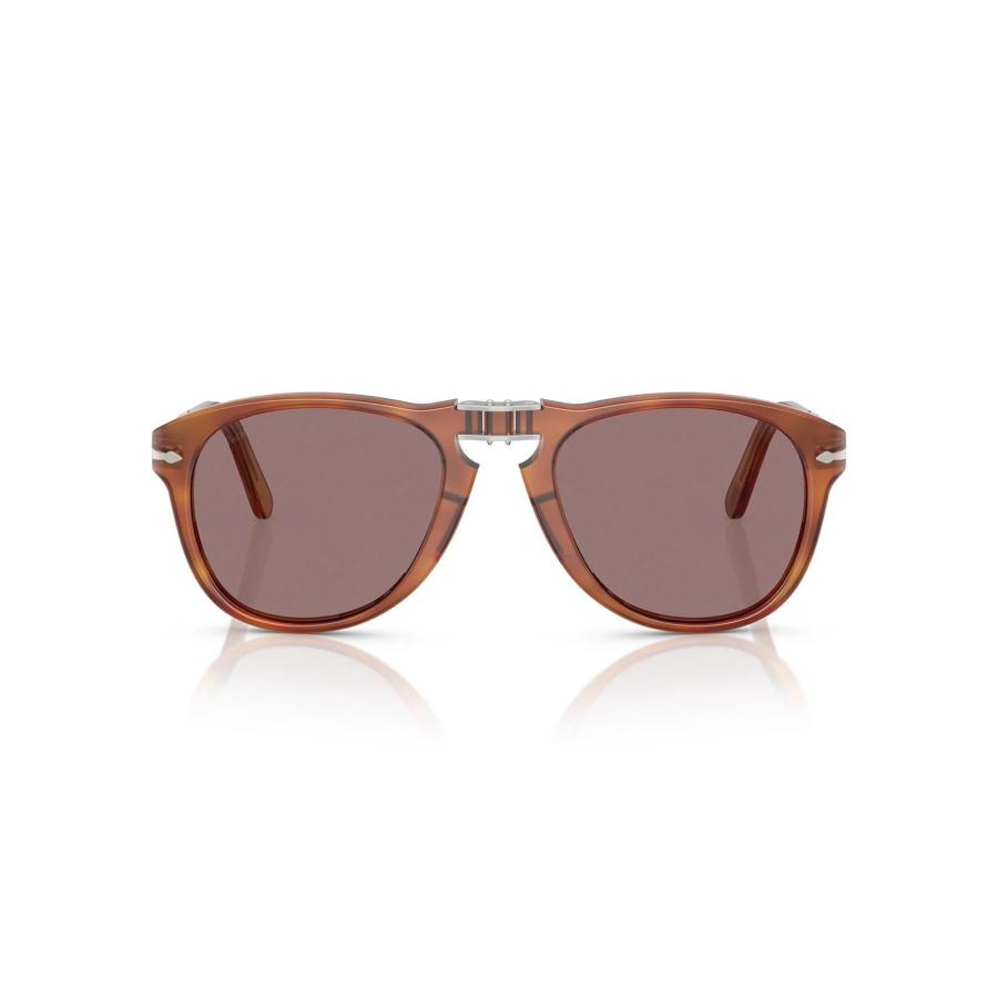 Persol ペルソール 714SM スティーブ・マックイーン 復刻 Col.96/53 Terra Di Siena/Violet 折りたたみ式 ティアドロップ サングラス 正規輸入品 | persol | 04