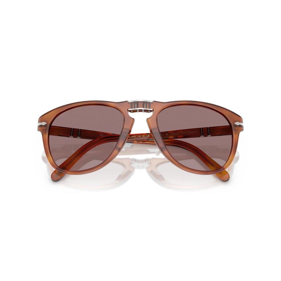 Persol ペルソール 714SM スティーブ・マックイーン 復刻 Col.96/53 Terra Di Siena/Violet 折りたたみ式 ティアドロップ サングラス 正規輸入品 | persol | 05