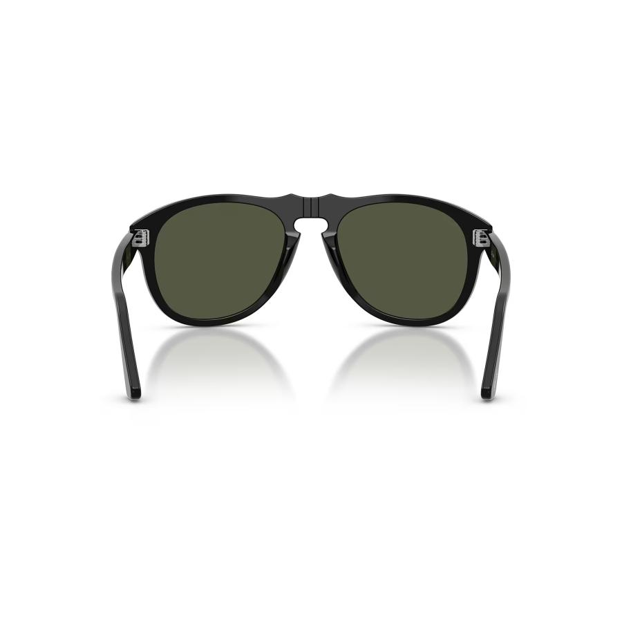 Persol ペルソール 649NE - Total Black Arrow Col.95/31 Black/Green ティアドロップタイプ サングラス イタリア 正規輸入品 | persol | 04