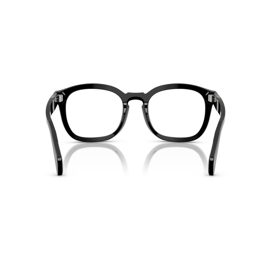Persol ペルソール 0082V Col.95 Black 黒 ウェリントンタイプ セルフレーム メガネ イタリア 正規輸入品の画像