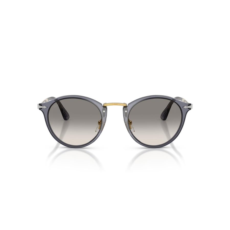 Persol ペルソール 3166S Col.123932 Transparent Ocean(Clear Gradient Grey) ボストンタイプ コンビネーション サングラス 復刻 イタリア 正規輸入品 | persol | 01