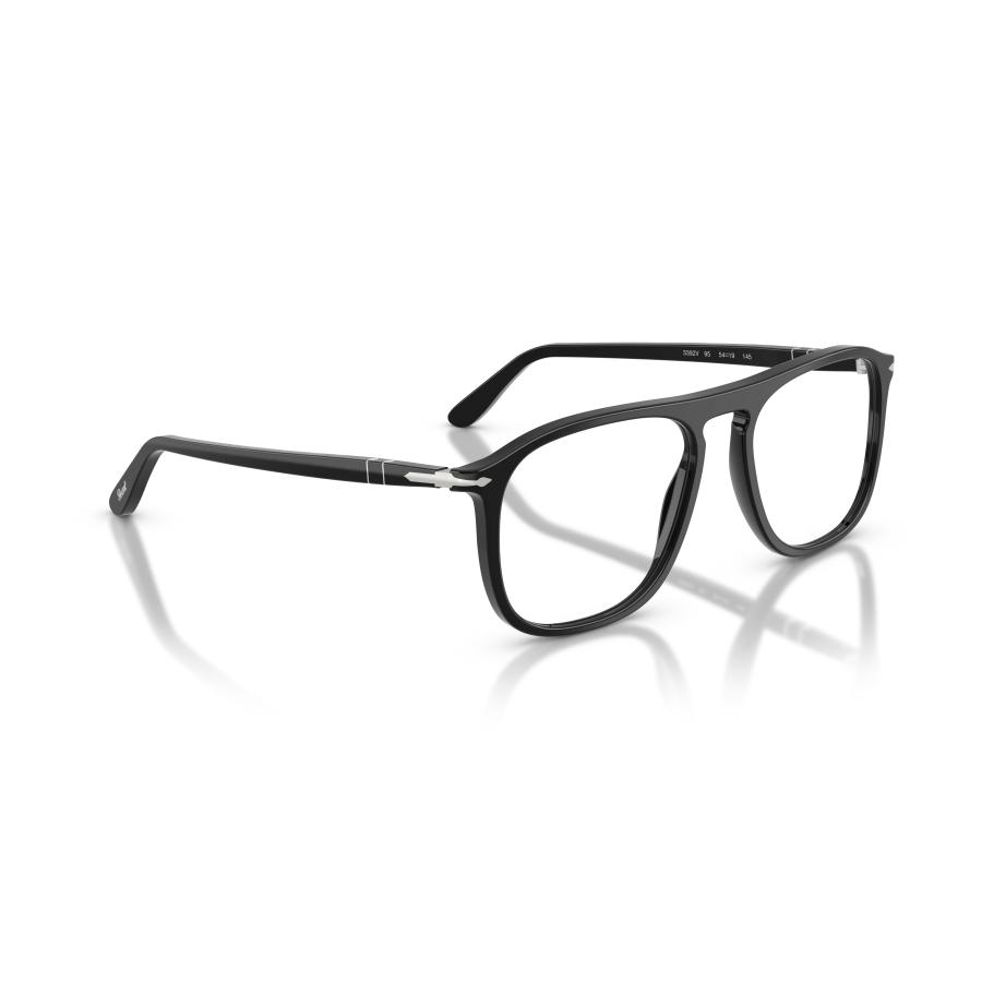 Persol ペルソール 3392V Col.95 Black 黒 ウェリントンタイプ セルフレーム メガネ イタリア 正規輸入品 | persol | 02