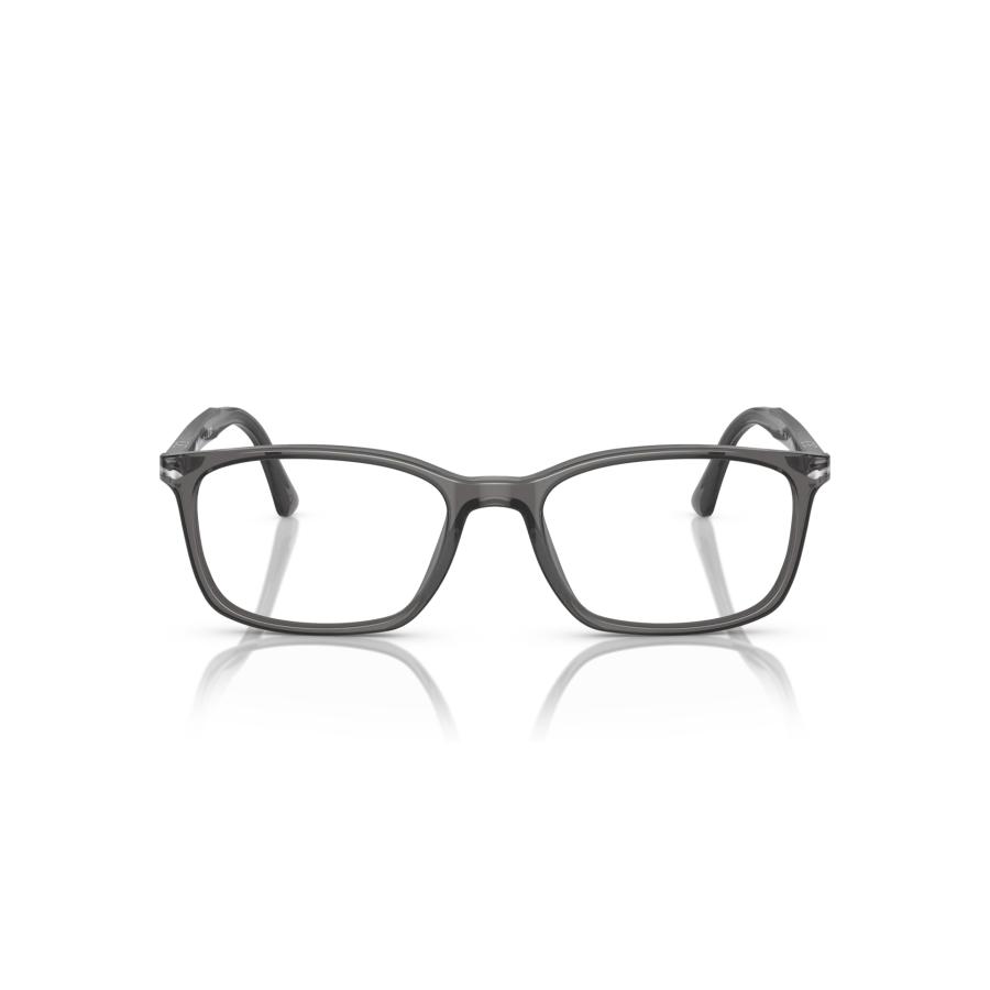 Persol ペルソール 3189V Col.1196 Transparent Grey クリアグレー スクエアタイプ セルフレーム メガネ イタリア 正規輸入品 | persol | 01