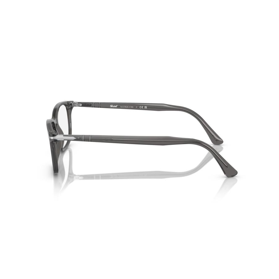 Persol ペルソール 3189V Col.1196 Transparent Grey クリアグレー スクエアタイプ セルフレーム メガネ イタリア 正規輸入品 | persol | 03