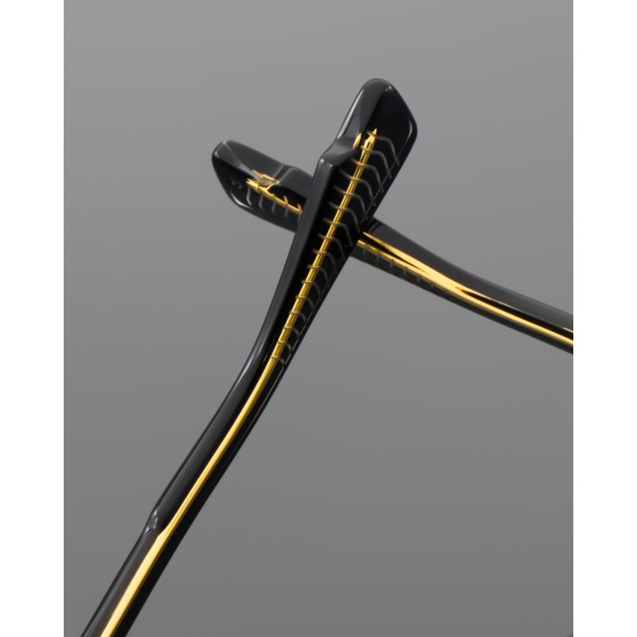 Pitot ピトー SAINTPAULIA/セントポーリア Col.BLK 黒 ウェリントンタイプフレーム メガネ 国内正規品販売店 |  | 12