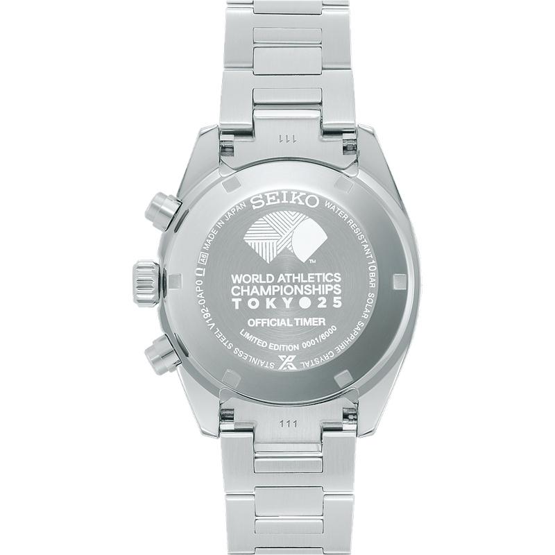 SEIKO セイコー SBDL119 PROSPEX プロスペックス SPEEDTIMER ソーラークロノグラフ 東京2025世界陸上記念限定 国内限定800本 | PROSPEX | 04