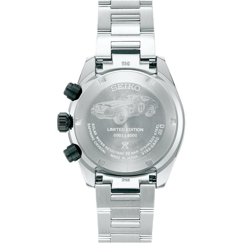 SEIKO セイコー SBDL121 PROSPEX プロスペックス コアショップ限定 SPEEDTIMER ソーラークロノグラフ ダットサン240Z コラボモデル 国内限定1,200本 | PROSPEX | 01