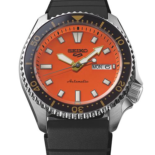 SEIKO セイコー 5 SPORTS SBSA309 SKX series 手巻付き自動巻 オレンジ | Seiko 5 Sports | 02