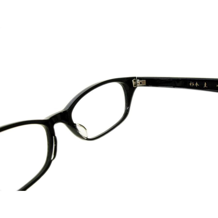 杉本 圭 スギモトケイ メガネ フレーム 福井産 ウェリントンタイプ KS-71 Col.1（黒） |  | 05
