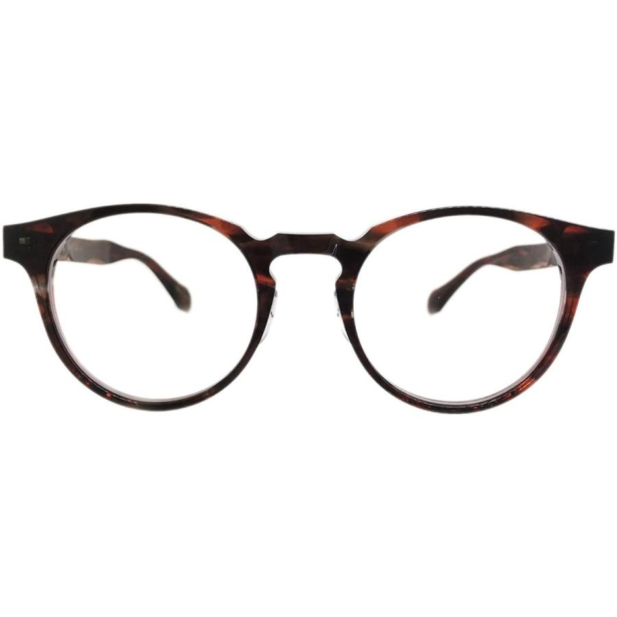 杉本 圭 スギモトケイ 「KS-114」 Col.C2 デミブラウン メガネ/フレーム ボストンタイプ 福井産 正規取扱店 | 杉本圭 | 01