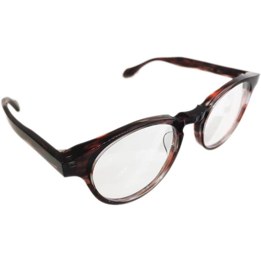 杉本 圭 スギモトケイ 「KS-114」 Col.C2 デミブラウン メガネ/フレーム ボストンタイプ 福井産 正規取扱店 | 杉本圭 | 03