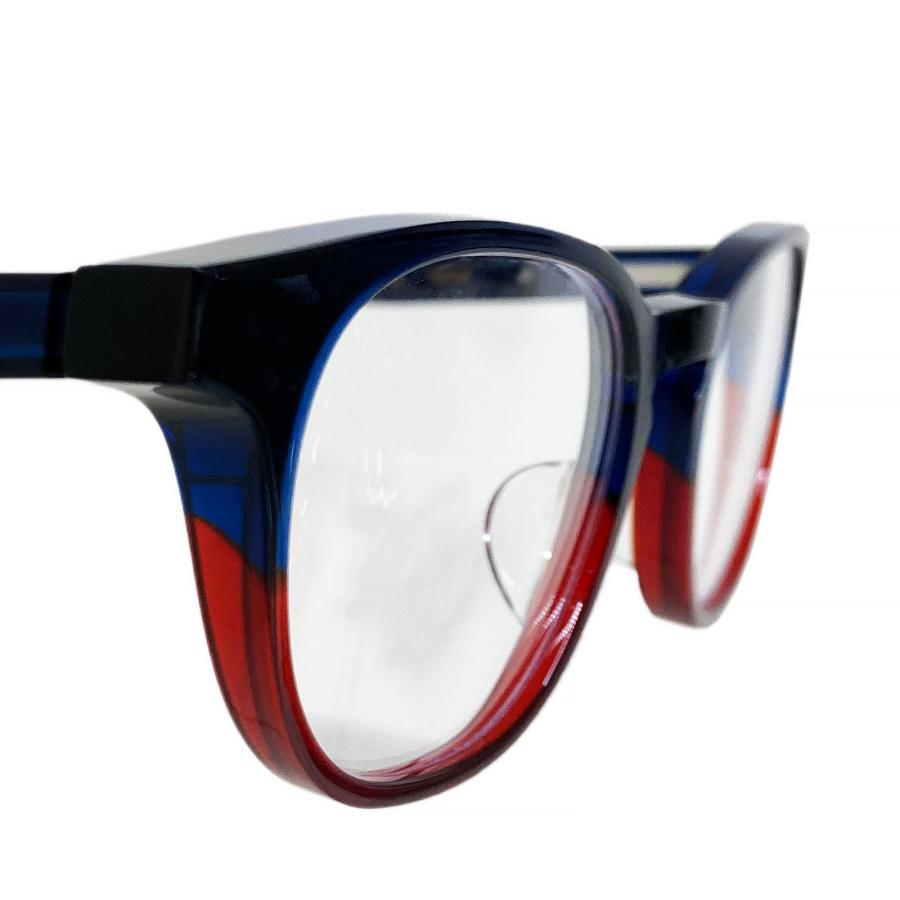 杉本圭 スギモトケイ KS-160 Col.8 ネイビー/ワイン 黒 メガネフレーム ウェリンタイプフレーム 正規販売店 | 杉本圭 | 04