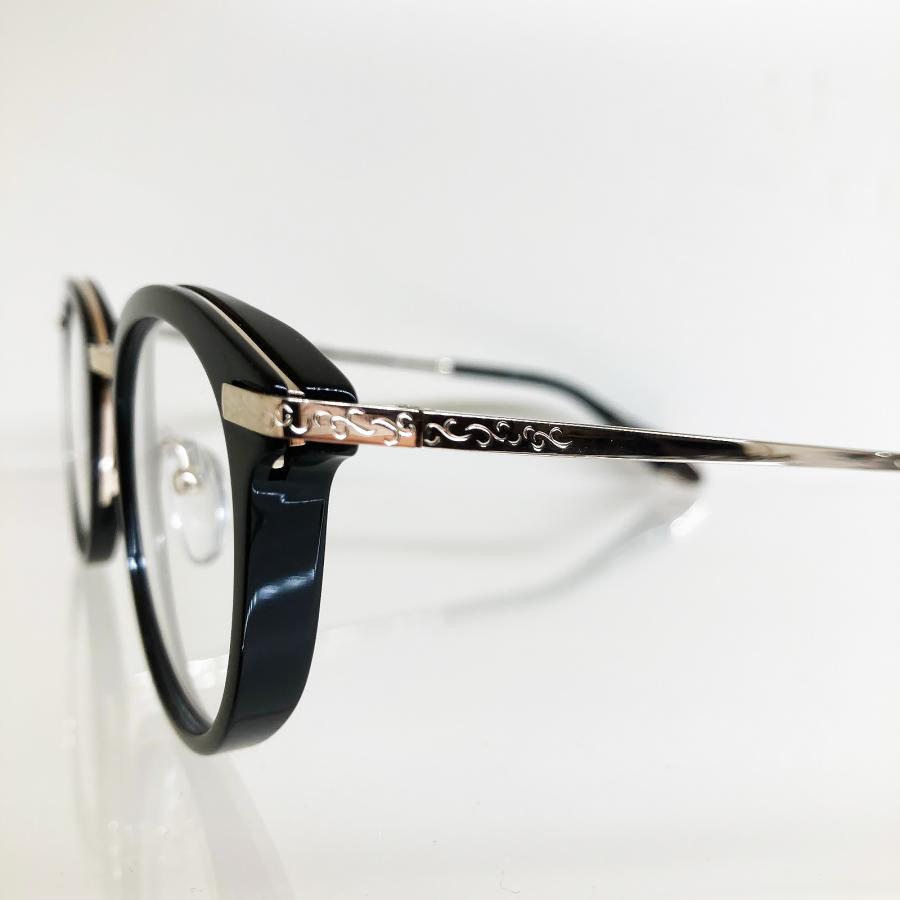 杉本圭 スギモトケイ KS-108 Col.1 黒 ボストンタイプコンビフレーム 正規取扱店 | 杉本圭 | 02