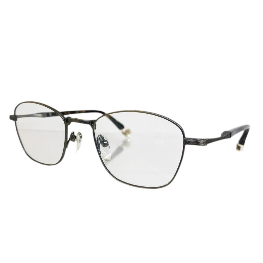 杉本圭 スギモトケイ KS-129 Col.3 アンティークゴールド メガネ クリップオン サングラス ウェリントンタイプ 正規販売店 | 杉本圭 | 04