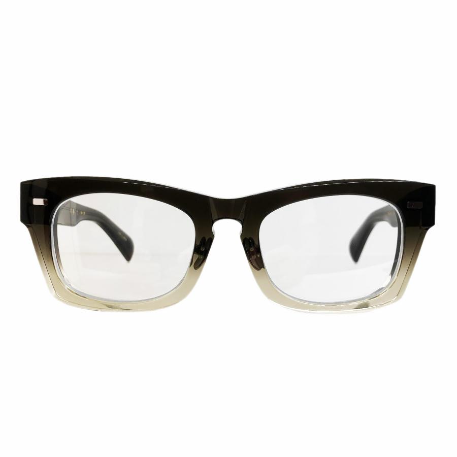 杉本圭 スギモトケイ KS-180 Col.60 ダブルカーキ メガネ セルフレーム