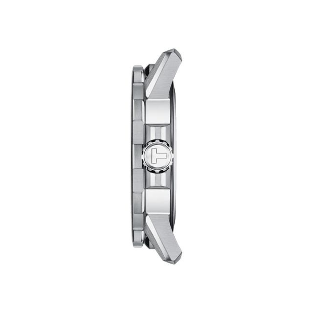 TISSOT ティソ スーパースポーツT1256101105100 【正規】 TISSOT スーパースポーツ クォーツ ブラック文字盤 ブレスレット