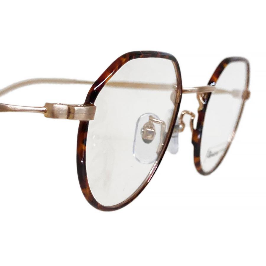 Zparts ジーパーツ Z-127 Col.Mirror Gold× Demi Brown Rim 茶