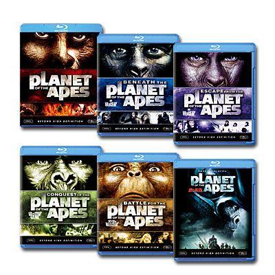猿の惑星（Planet of the Apes） ブルーレイ 6タイトルセット : 脳トレ 