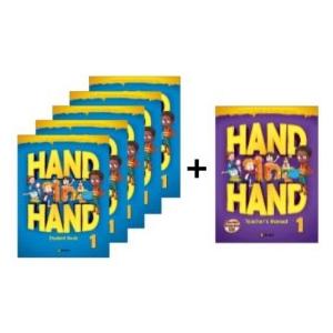 小学生向け総合英語コースブック Hand in Hand 1 Student Book 5冊セット + Free Teacher's Manual