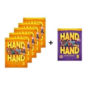 小学生向け総合英語コースブック Hand in Hand 3 Student Book 5冊セット + Free Teacher's Manual