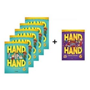 小学生向け総合英語コースブック Hand in Hand 6 Student Book 5冊セット + Free Teacher's Manual