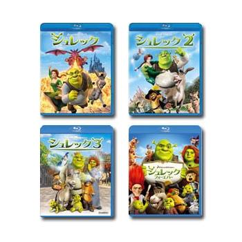 Blu-rayシュレック コンプリート・コレクション ブルーレイBOX〈4枚組