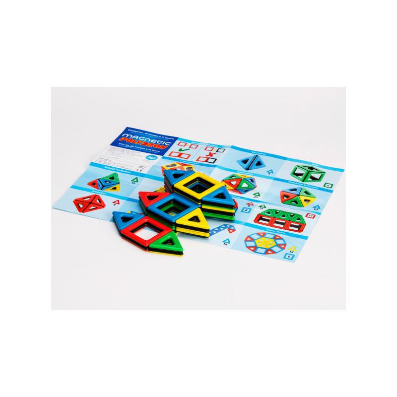 英国生まれのシステム遊具 ポリドロン マグネチック・ポリドロン 基本