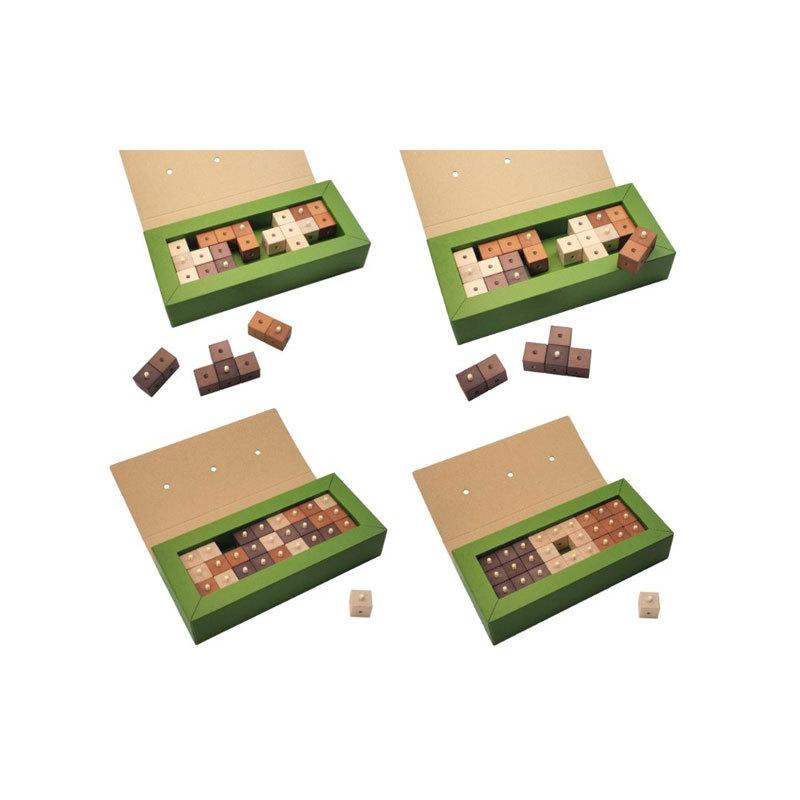 木製玩具 新感覚のブロック積み木　TH-10　BLOCCO（ぶろっこ）_1
