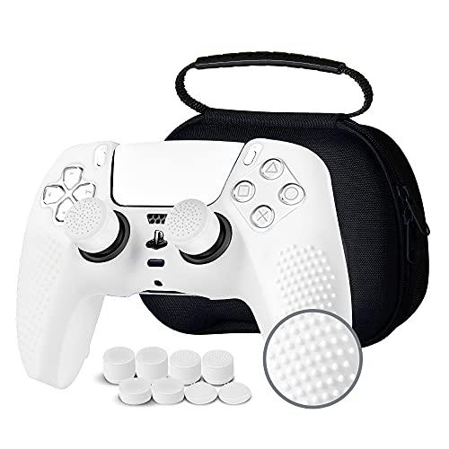 JYXETOV PS5 コントローラー カバー * 収納バッグ 27オプション 、無料 
