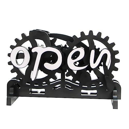 オープンクローズ看板 サインボード open close 札 からくり看板 オープンクローズ看板 サインボード open close 札 からくり看板