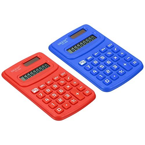 PATIKIL ミニ電卓 ポケットサイズ 1セット 8桁 LCDディスプレイ PATIKIL ミニ電卓 ポケットサイズ 1セット 8桁 LCDディスプレイ