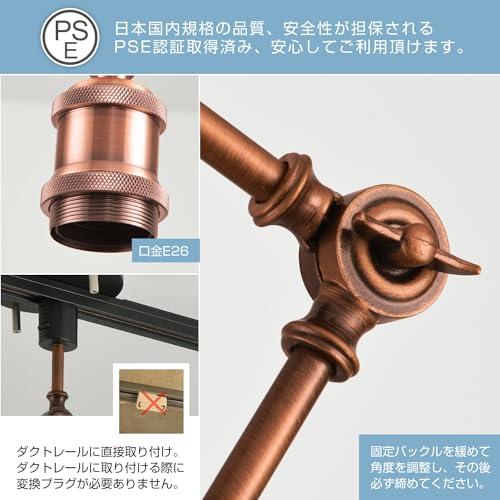 ANWIO ダクトレールライト 2個セット E26口金 角度調節自由 調光 ANWIO ダクトレールライト 2個セット E26口金 角度調節自由 調光
