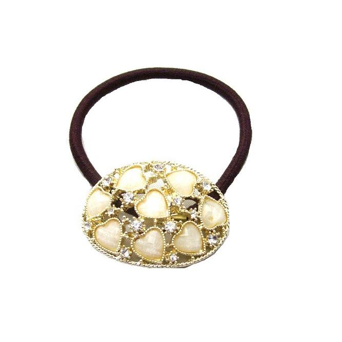 送料無料 コンチョ ポニー 楕円 ハート＆ストーン |  | 01