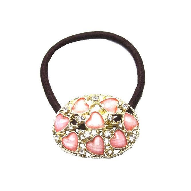 送料無料 コンチョ ポニー 楕円 ハート＆ストーン |  | 02