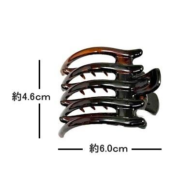 バンスクリップ サイドクリップミニ（6.0ｃｍ）バンスクリップ ヘアアクセサリー クリップ ヘアクリップ |  | 05