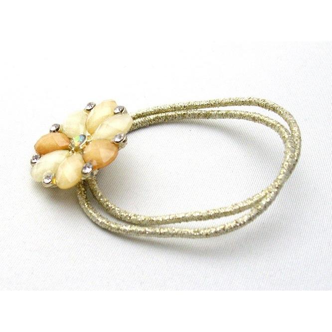 送料無料 コンチョ７弁花カットパーツ＆ストーン |  | 04