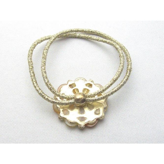 送料無料 コンチョ７弁花カットパーツ＆ストーン |  | 05