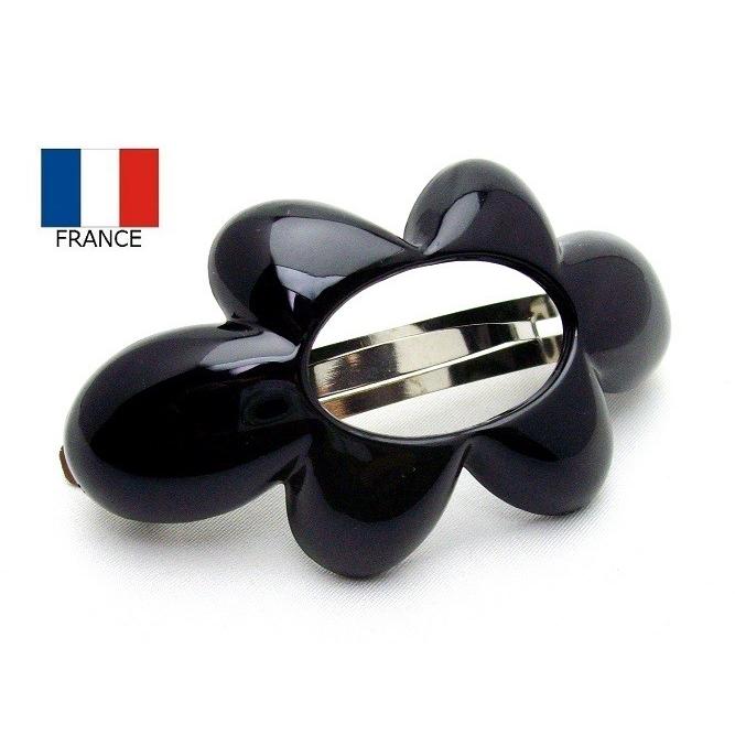 フランス デザイン バレッタ 花形 中抜き型（8.5ｃｍ） |  | 03
