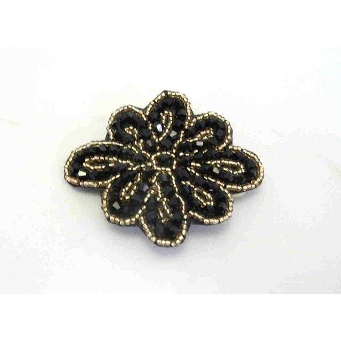 バレッタ カットビーズモチーフ Flower&Ribbon |  | 03