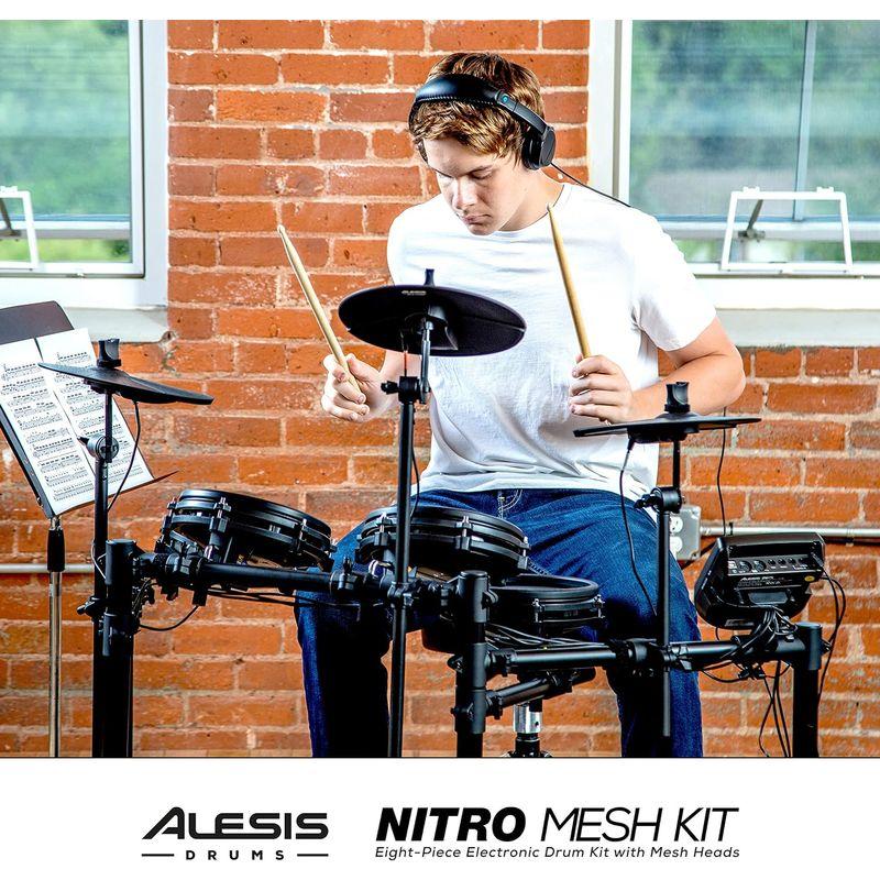 Alesis 電子ドラム メッシュヘッド 8ピース 3シンバル Nitro Mesh Kit