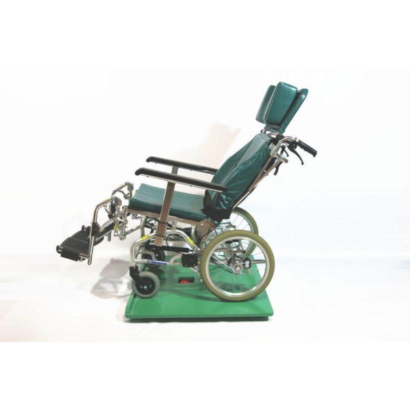 アシストはままつ 車椅子用体重計 グリーン 車椅子で測る君 HMT-02G 車椅子用体重計 グリーン 車椅子で測る君 HMT 02G