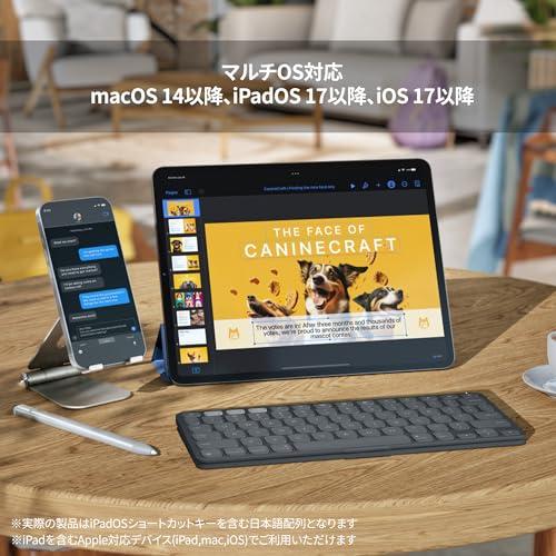 ロジクール KEYS TO GO 2 for iPad ワイヤレス キーボード iK1043GRA