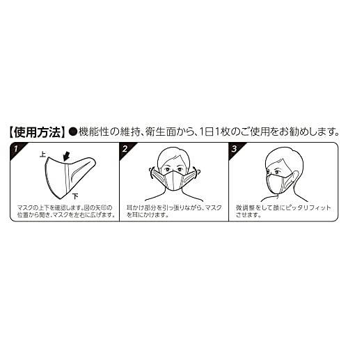 (日本製 PM2.5対応)超立体マスク スタンダード 大きめサイズ 30枚入(unicharm)｜e-selection｜07