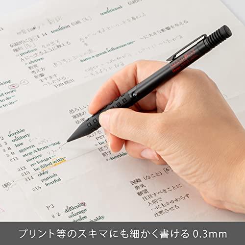 ぺんてる シャープペン スマッシュ 0.3mm Q1003-1N ブラック｜e-selection｜02