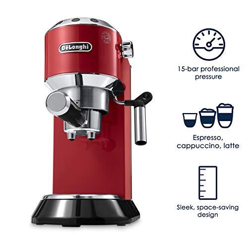 デロンギ DeLonghi エスプレッソ・カプチーノメーカー レッド EC680R