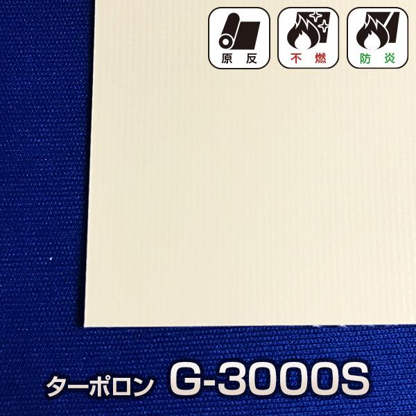不透明不燃シート ターポロン G-3000S ビニールシート カーテン 間仕切 50m  (原反販売)