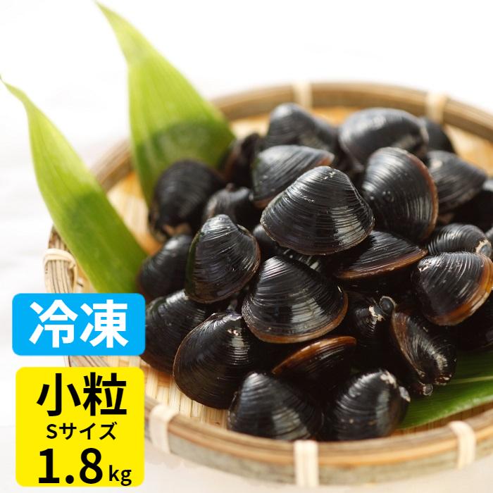 冷凍 しじみSサイズ1.8kg（900g×2） 砂抜き済み 漁師直送 島根県