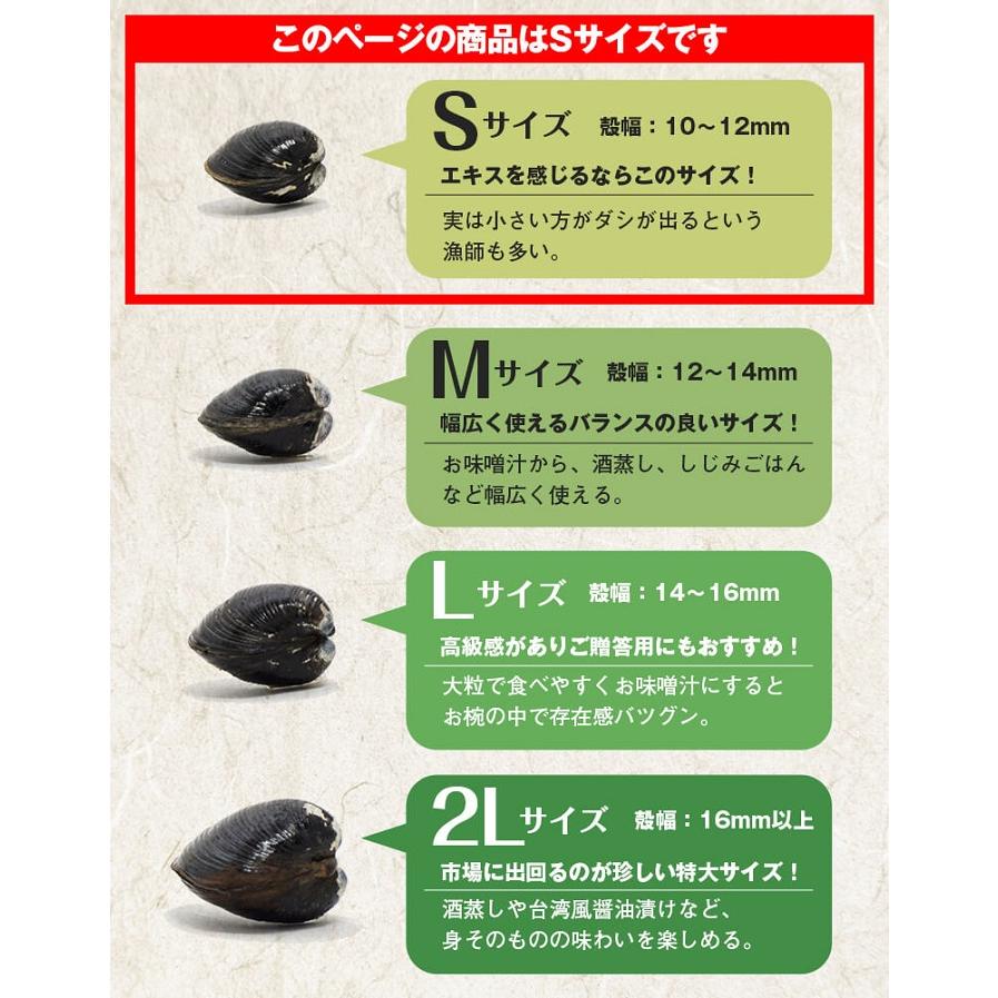 冷凍 しじみSサイズ4.5kg(900g×5) 砂抜き済み 送料無料 島根 冷凍 しじみSサイズ4.5kg(900g×5) 砂抜き済み 送料無料 島根