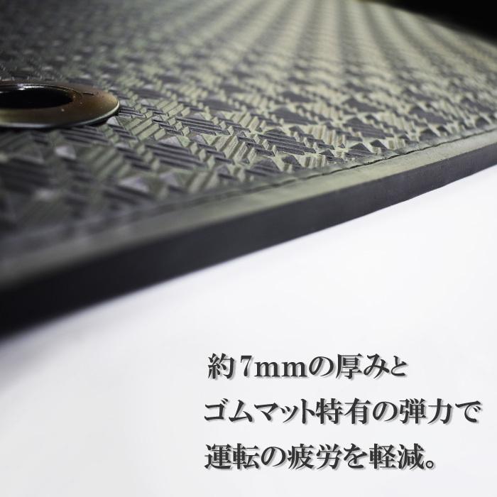 日産 ルークス ROOX B44A B45A B47A B48A ラバーマット フロアマット ゴムマット マット 防水 汚れ防止 ウォークスルー無 標準|e-shokuju|08