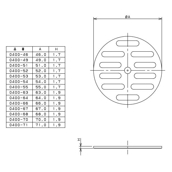 当店の記念日 カクダイ KAKUDAI 丸目皿アミ zppsu.edu.ph